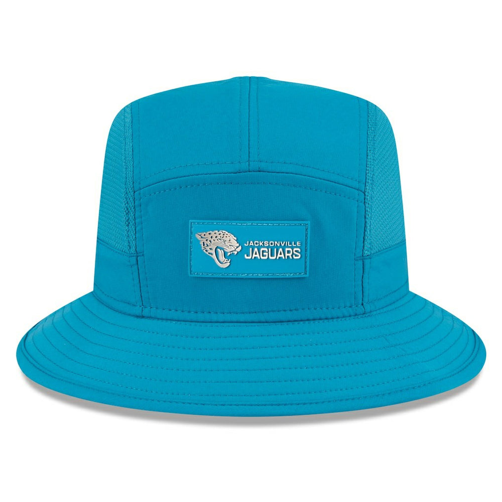 Jacksonville Jaguars New Era 2025 Sideline Bucket Hat Teal