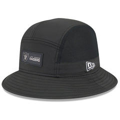 Las Vegas Raiders New Era 2025 Sideline Bucket Hat Black