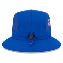 New York Giants New Era 2025 Sideline Bucket Hat Royal