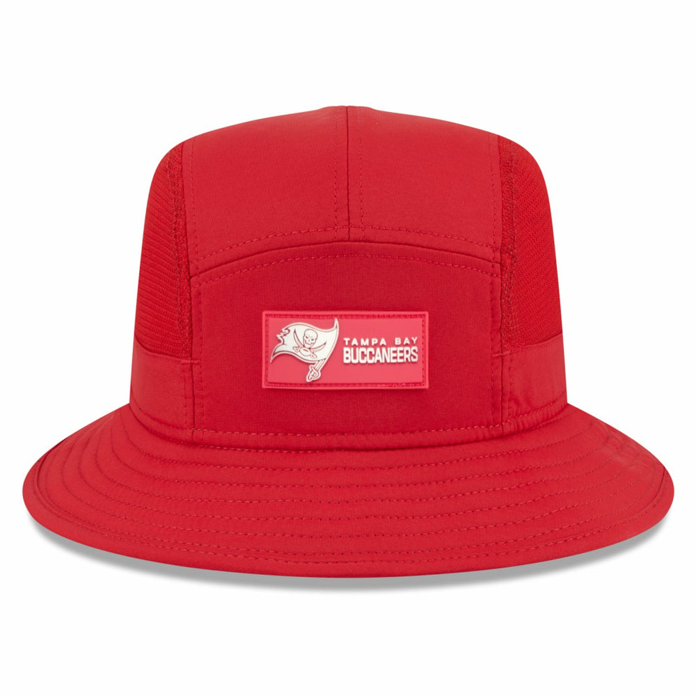 Tampa Bay Buccaneers New Era 2025 Sideline Bucket Hat Red