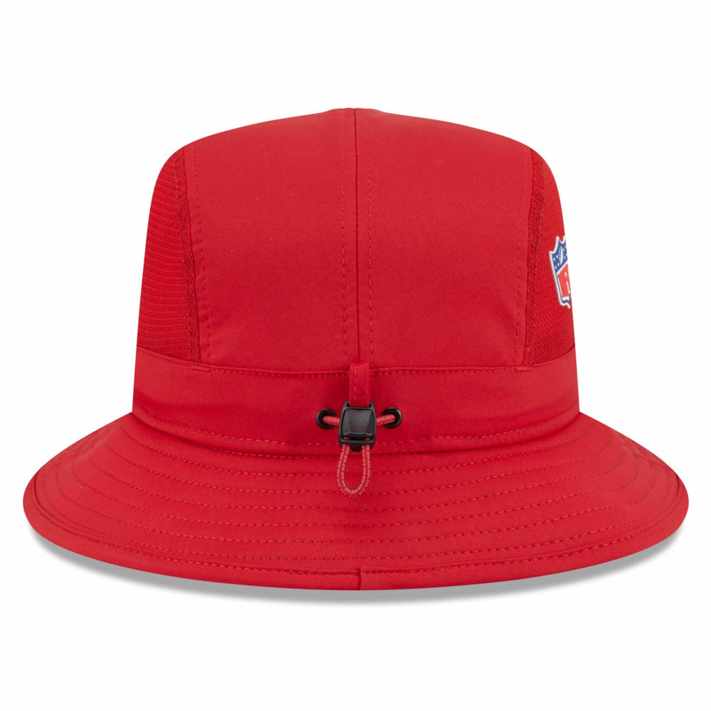 Tampa Bay Buccaneers New Era 2025 Sideline Bucket Hat Red