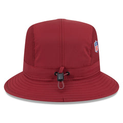 Washington Commanders New Era 2025 Sideline Bucket Hat Burgundy
