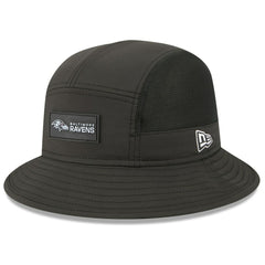 Baltimore Ravens New Era 2025 Sideline Bucket Hat Black