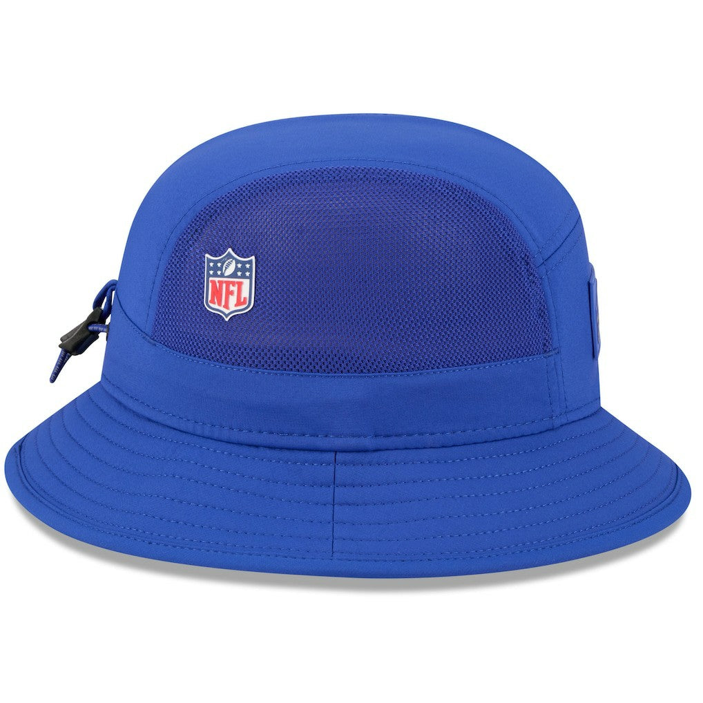 Buffalo Bills New Era 2025 Sideline Bucket Hat Royal