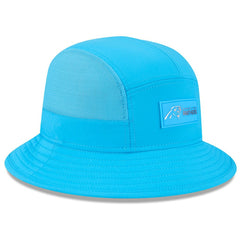 Carolina Panthers New Era 2025 Sideline Bucket Hat Blue