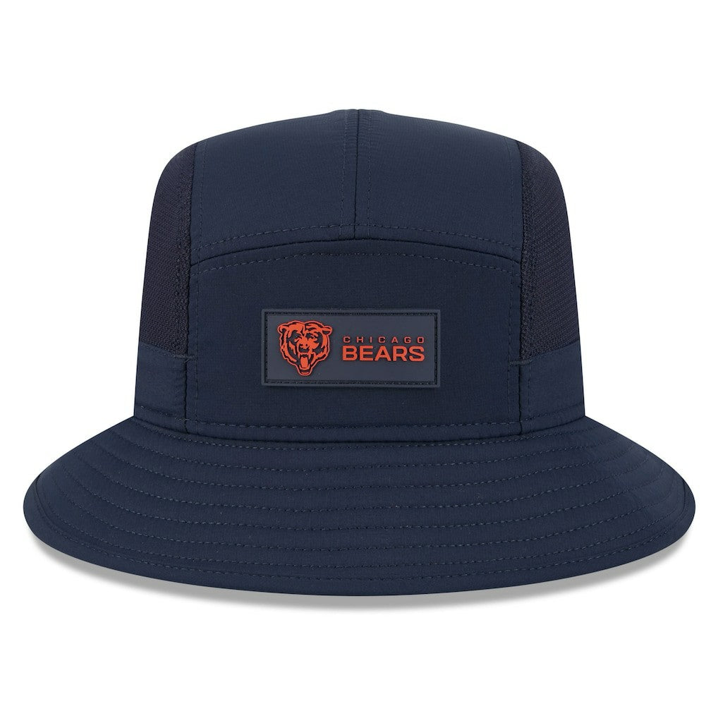 Chicago Bears New Era 2025 Sideline Bucket Hat Navy