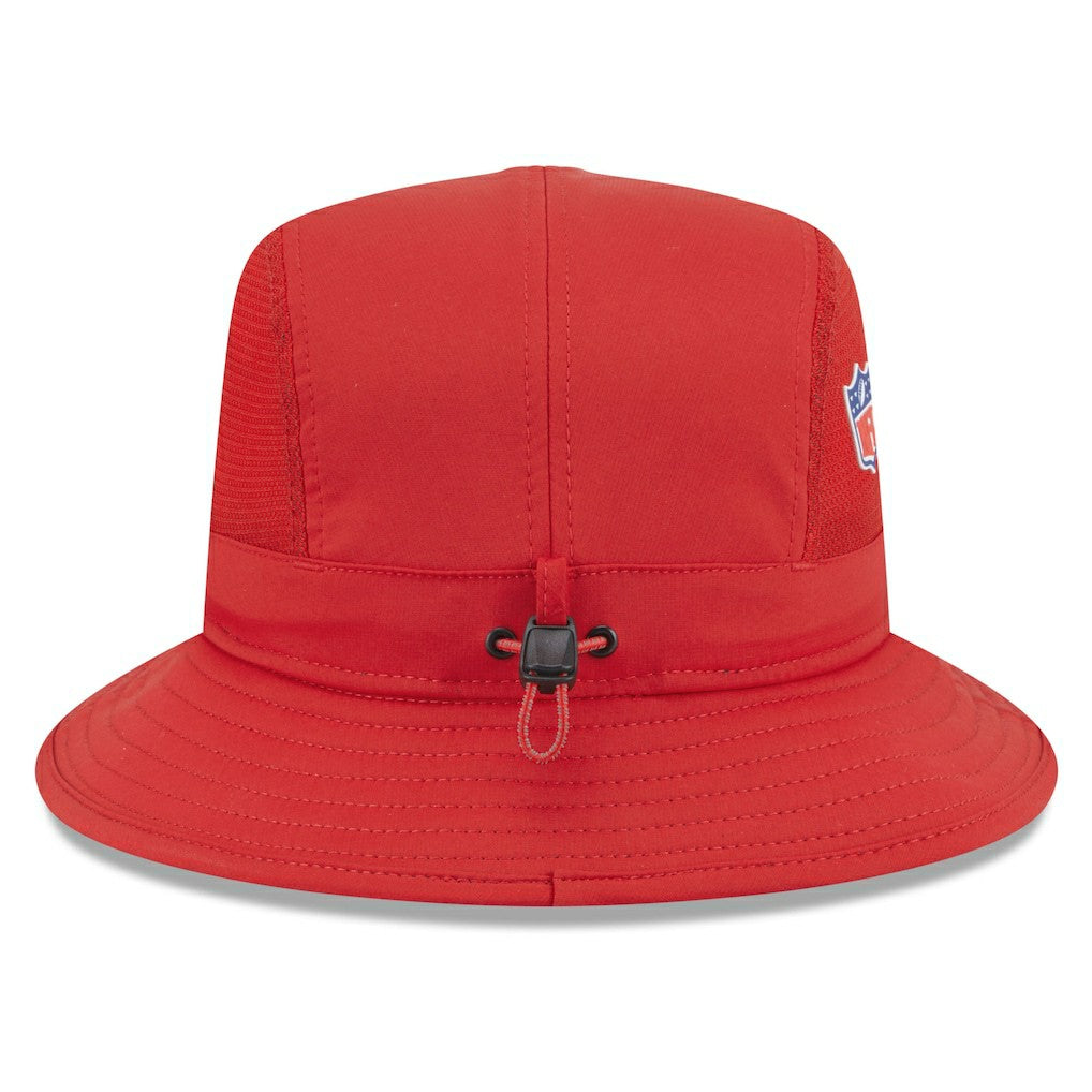 Arizona Cardinals New Era 2025 Sideline Bucket Hat Cardinal