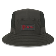 Atlanta Falcons New Era 2025 Sideline Bucket Hat Black