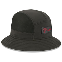 Atlanta Falcons New Era 2025 Sideline Bucket Hat Black