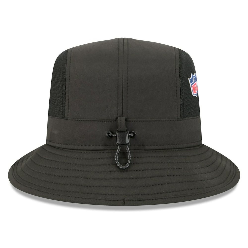 Atlanta Falcons New Era 2025 Sideline Bucket Hat Black