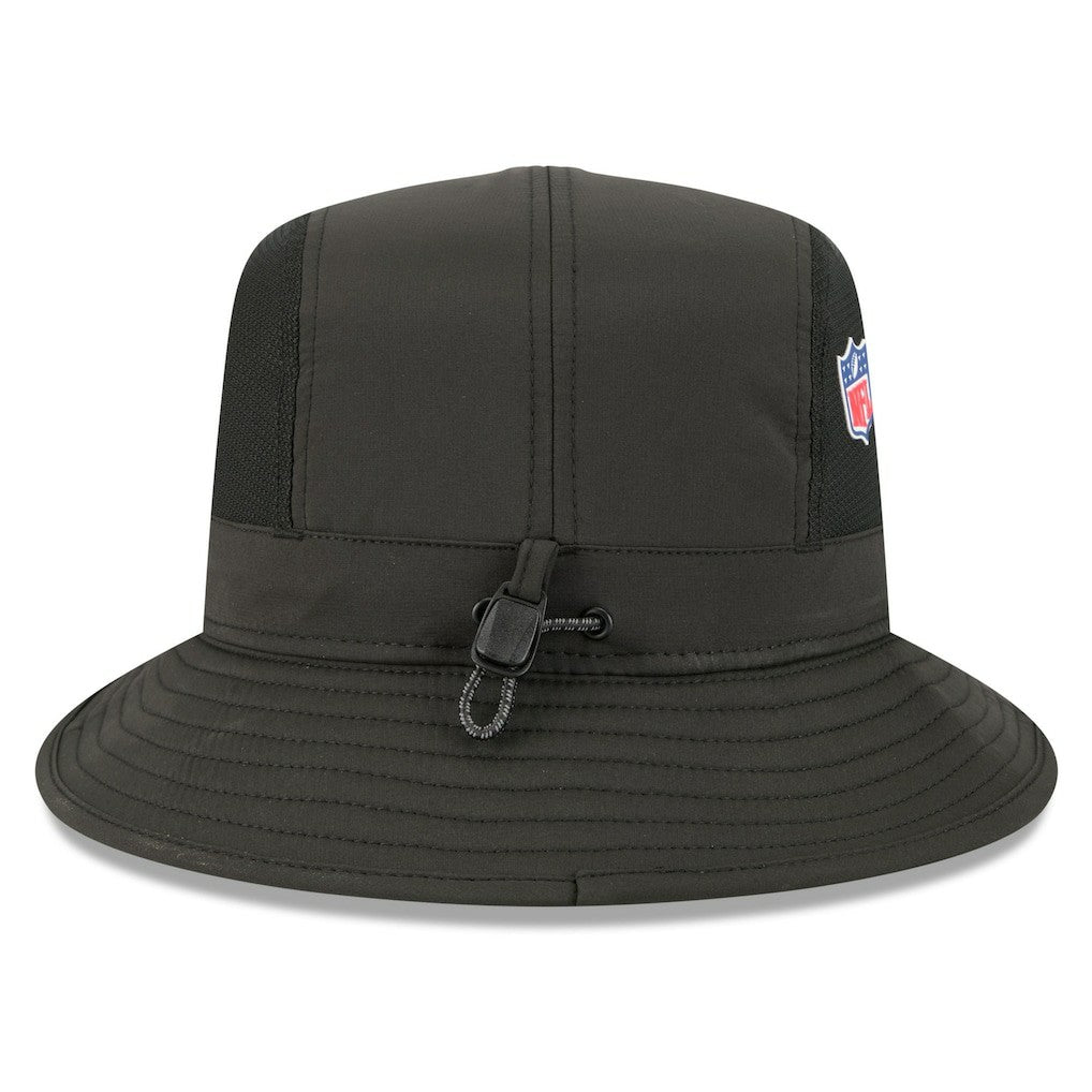 Cincinnati Bengals New Era 2025 Sideline Bucket Hat Black