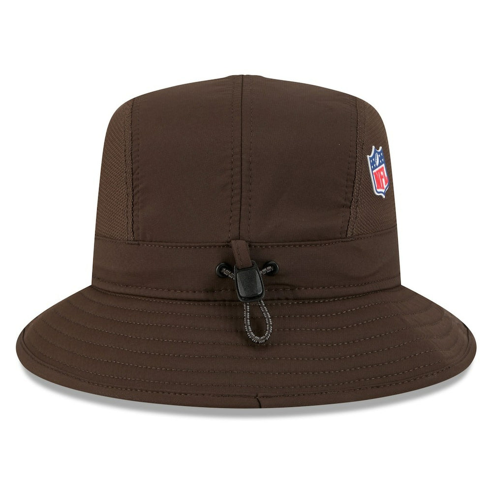 Cleveland Browns New Era 2025 Sideline Bucket Hat Brown