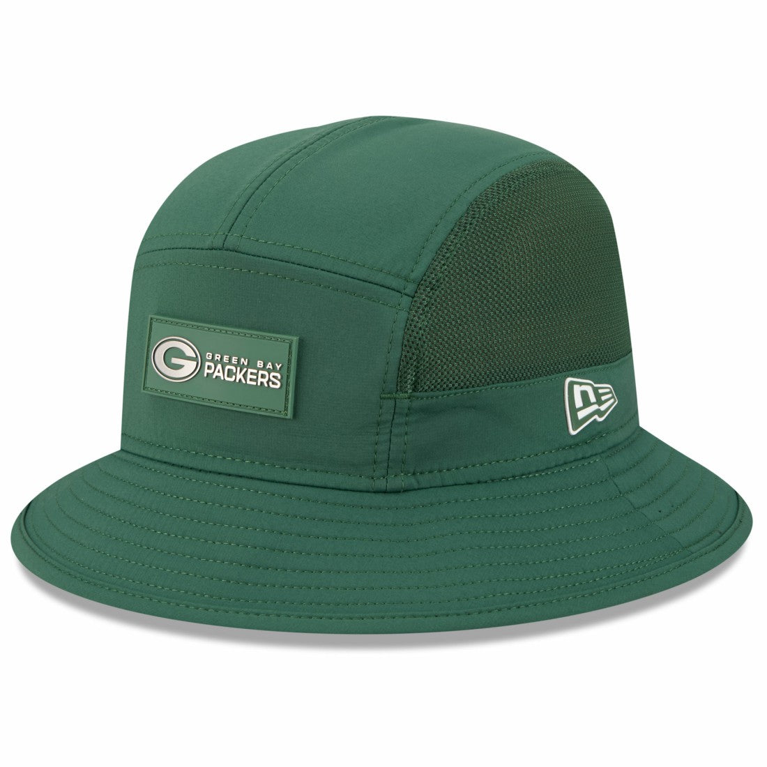 Green Bay Packers New Era 2025 Sideline Bucket Hat Green