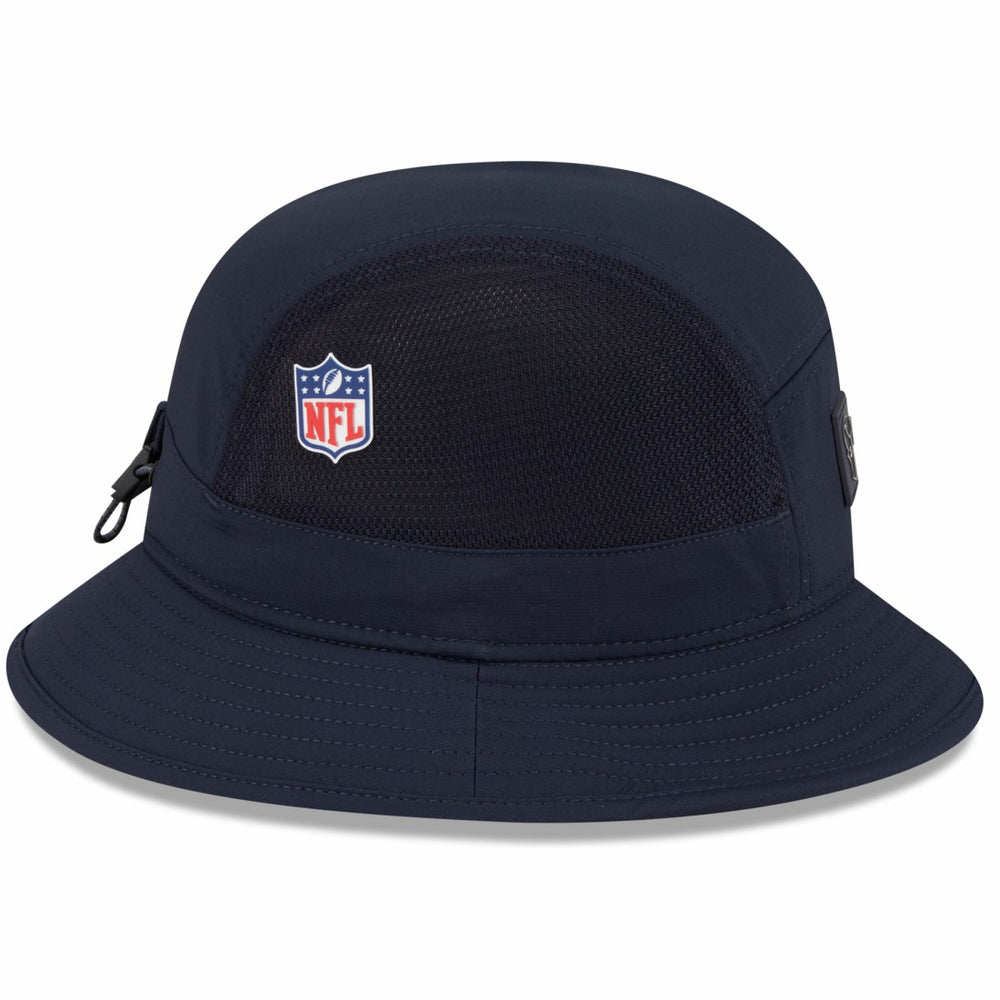 Houston Texans New Era 2025 Sideline Bucket Hat Navy