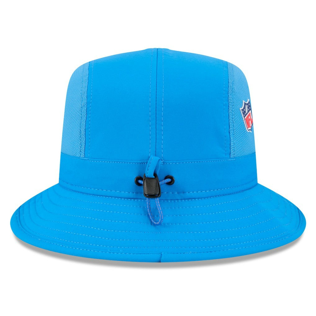 Detroit Lions New Era 2025 Sideline Bucket Hat Blue