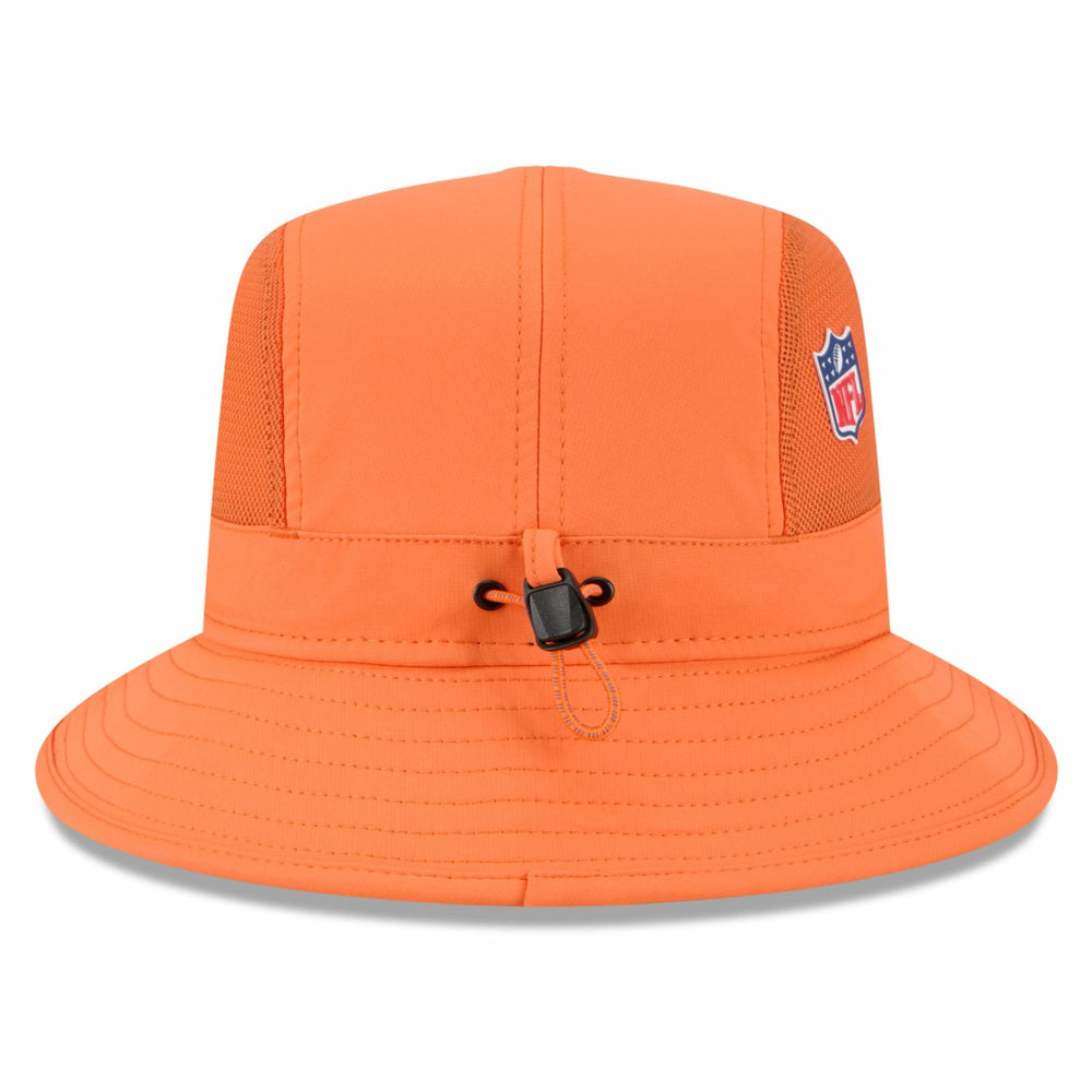 Denver Broncos New Era 2025 Sideline Bucket Hat Orange