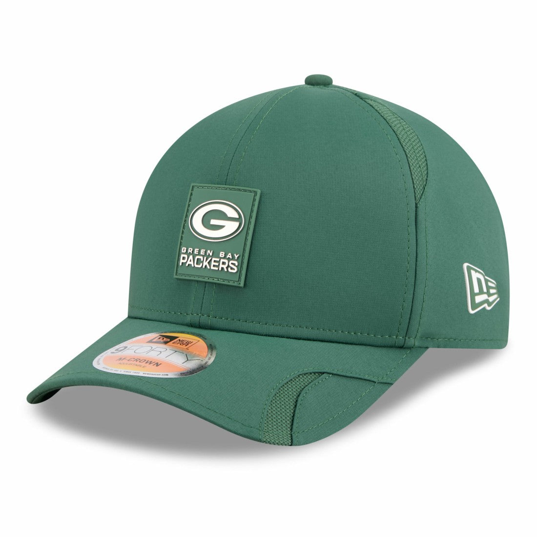 Green Bay Packers New Era Youth 2025 Sideline 9FORTY Adjustable Hat Green