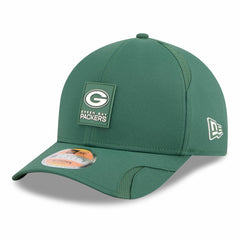 Green Bay Packers New Era Youth 2025 Sideline 9FORTY Adjustable Hat Green