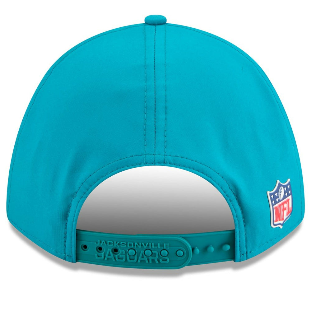 Jacksonville Jaguars New Era Youth 2025 Sideline 9FORTY Adjustable Hat Teal