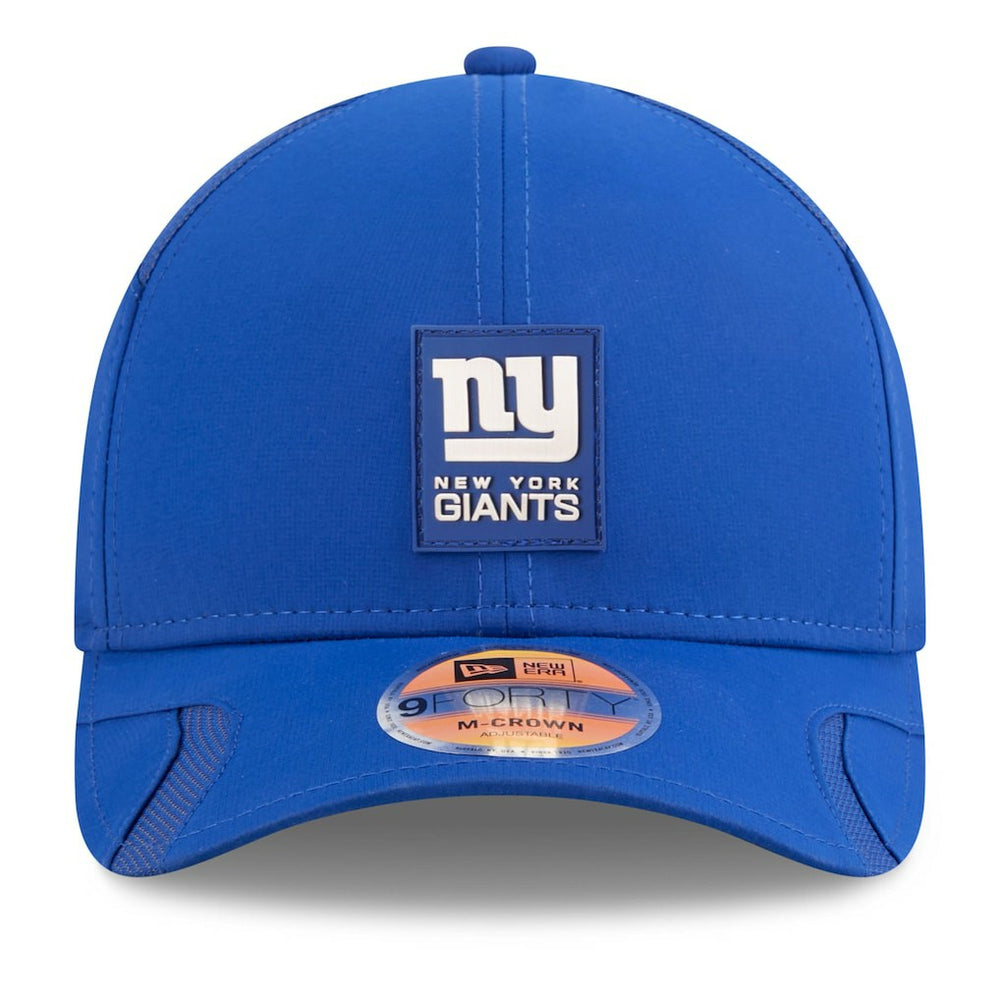 New York Giants New Era Youth 2025 Sideline 9FORTY Adjustable Hat Royal