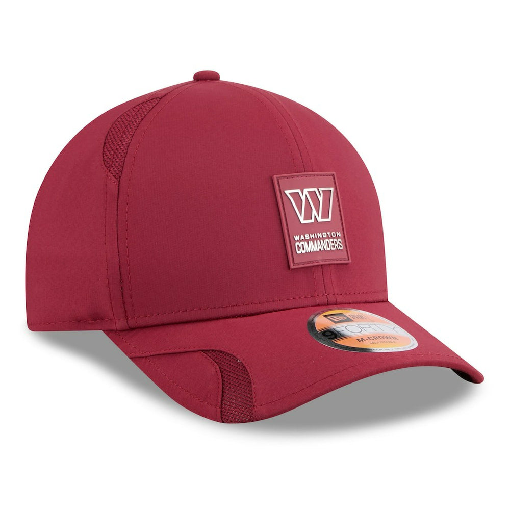 Washington Commanders New Era Youth 2025 Sideline 9FORTY Adjustable Hat Burgundy