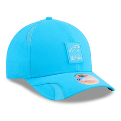 Carolina Panthers New Era Youth 2025 Sideline 9FORTY Adjustable Hat Blue