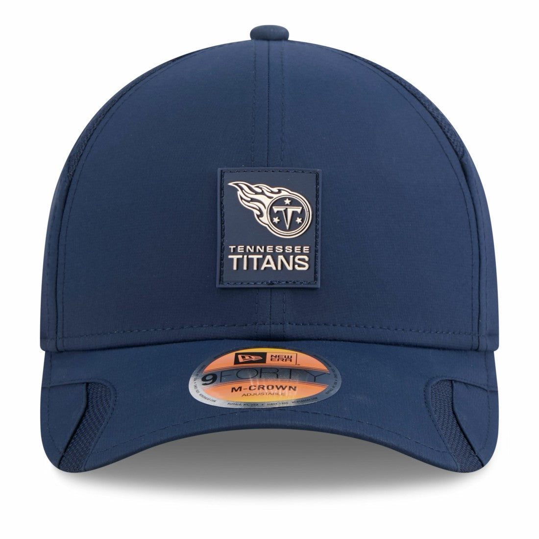 Tennessee Titans New Era Youth 2025 Sideline 9FORTY Adjustable Hat Navy