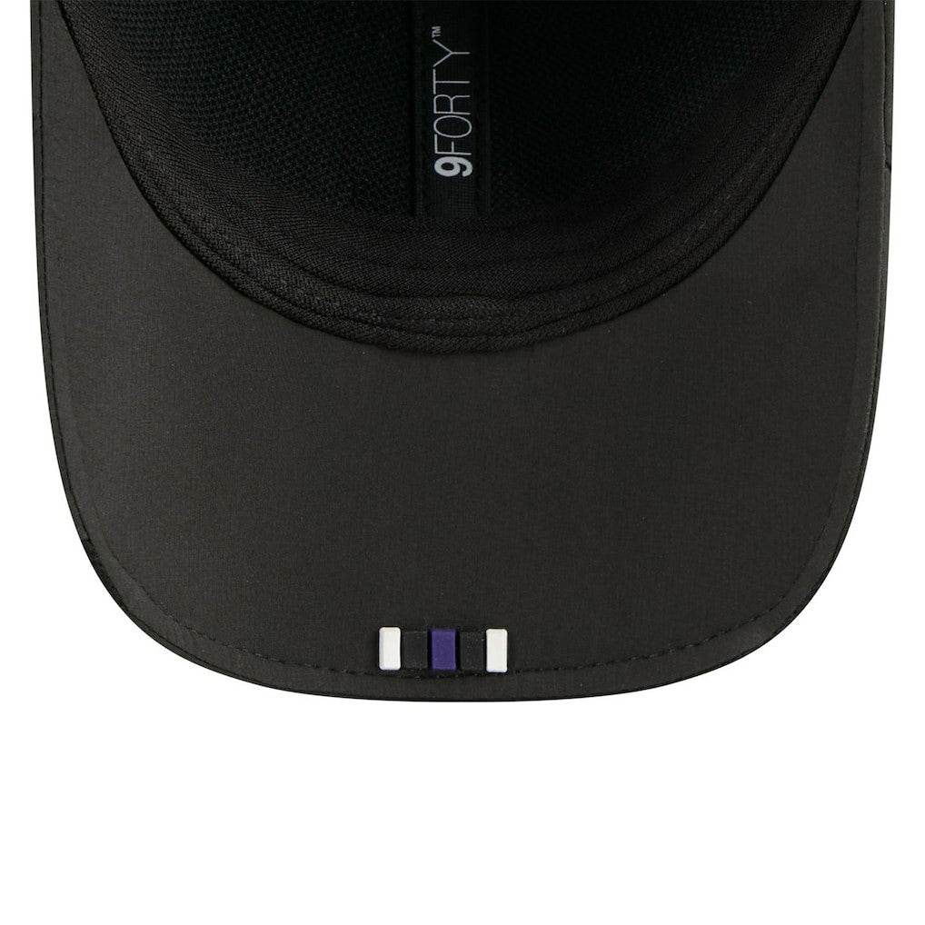 Baltimore Ravens New Era Youth 2025 Sideline 9FORTY Adjustable Hat Black