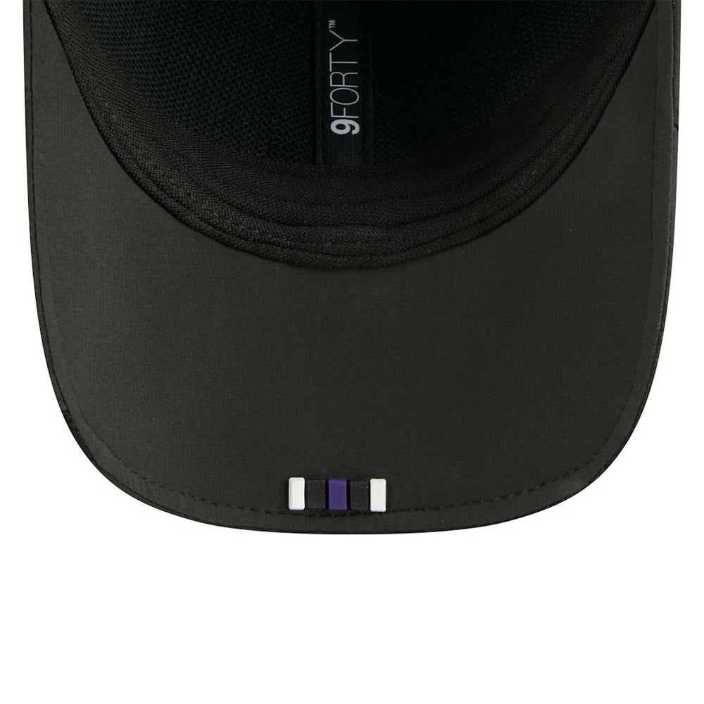 Baltimore Ravens New Era Youth 2025 Sideline 9FORTY Adjustable Hat Black