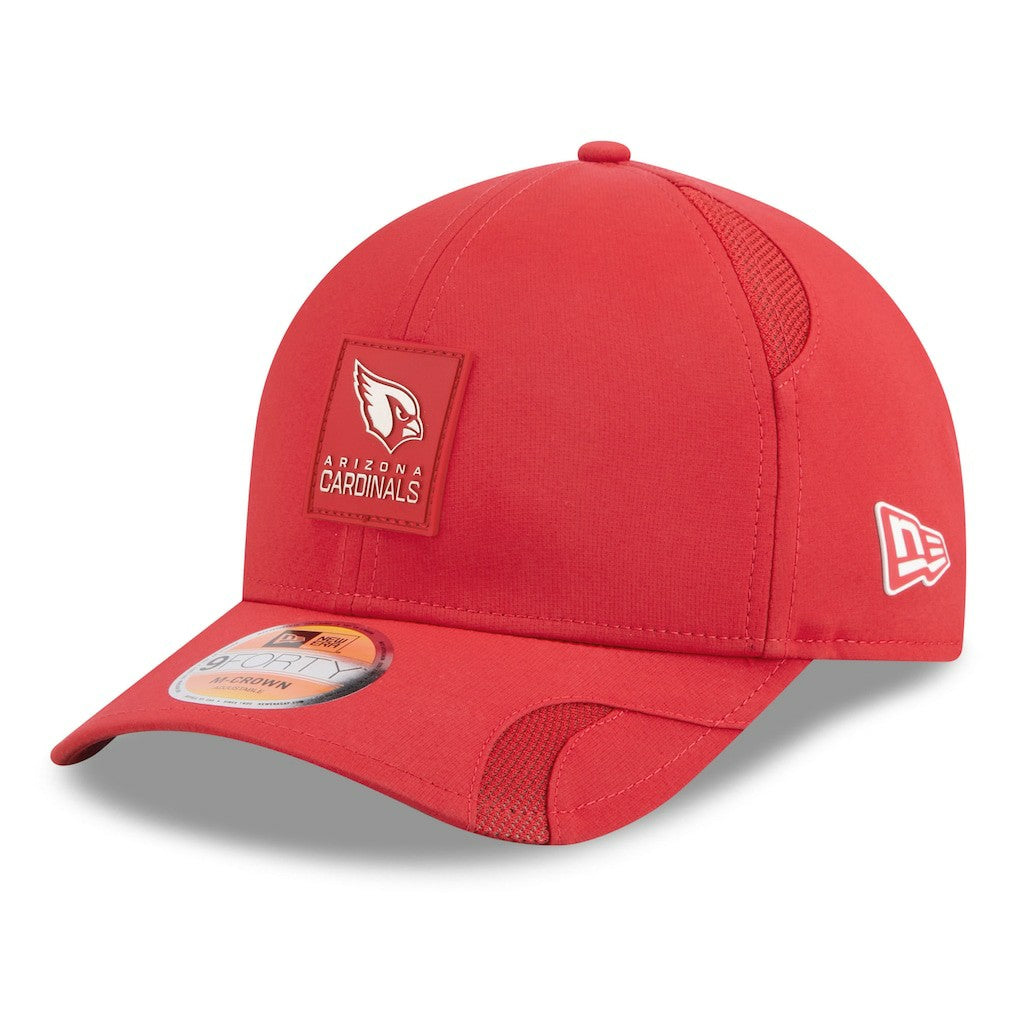 Arizona Cardinals New Era Youth 2025 Sideline 9FORTY Adjustable Hat Cardinal
