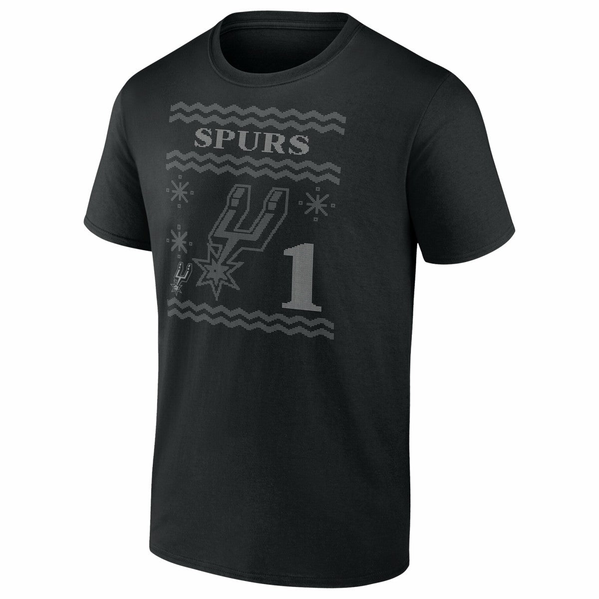 Victor Wembanyama San Antonio Spurs Ugly Sweater Name & Number T-Shirt Black