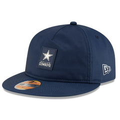 Dallas Cowboys New Era 2025 Sideline Retro Crown 59FIFTY Fitted Hat Navy