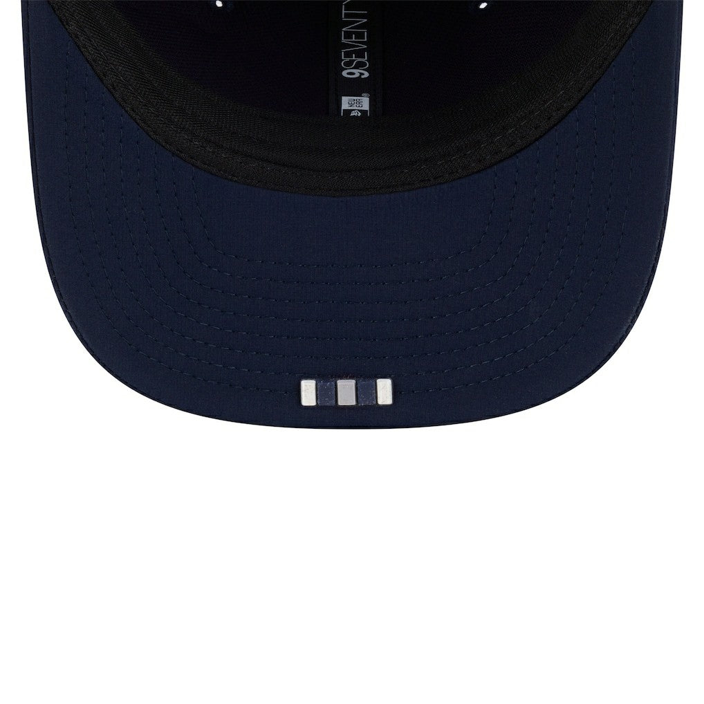 Dallas Cowboys New Era 2025 Sideline Throwback 9SEVENTY Trucker Adjustable Hat Navy