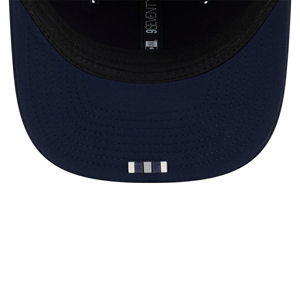 Dallas Cowboys New Era 2025 Sideline Throwback 9SEVENTY Trucker Adjustable Hat Navy