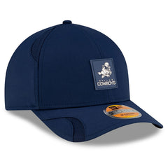 Dallas Cowboys New Era 2025 Sideline Throwback M-Crown 9FORTY Adjustable Hat Navy