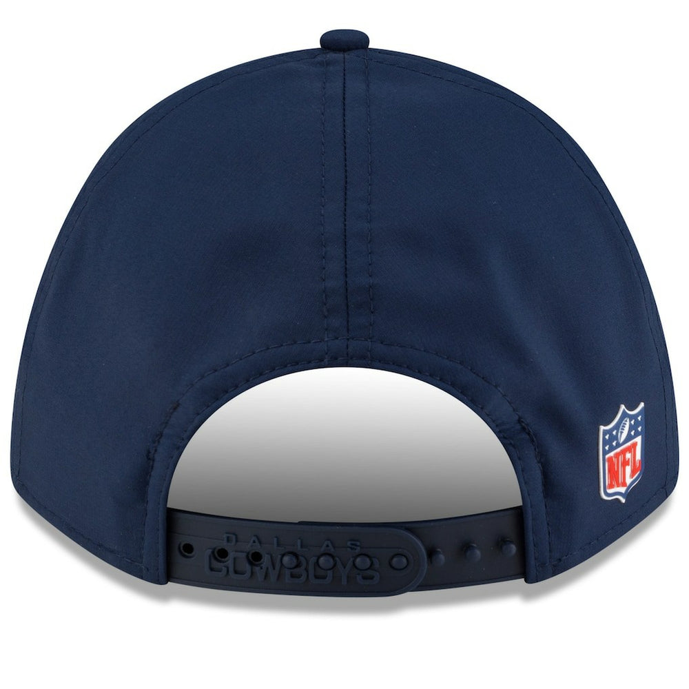 Dallas Cowboys New Era 2025 Sideline Throwback M-Crown 9FORTY Adjustable Hat Navy