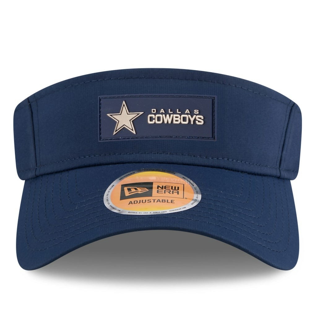 Dallas Cowboys New Era 2025 Sideline Visor Navy