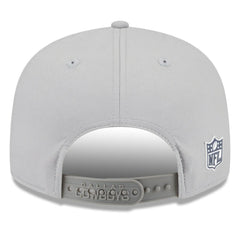 Dallas Cowboys New Era 2025 Sideline Split Panel 9FIFTY Snapback Hat Gray