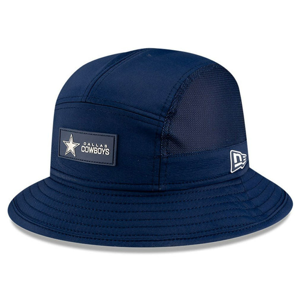 Dallas Cowboys New Era 2025 Sideline Bucket Hat Navy