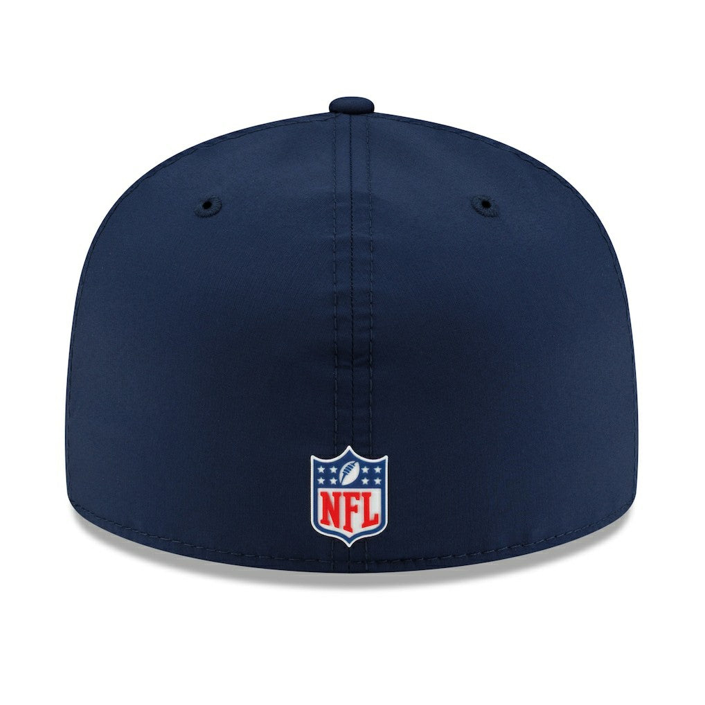 Dallas Cowboys New Era 2025 Sideline 59FIFTY Fitted Hat Navy