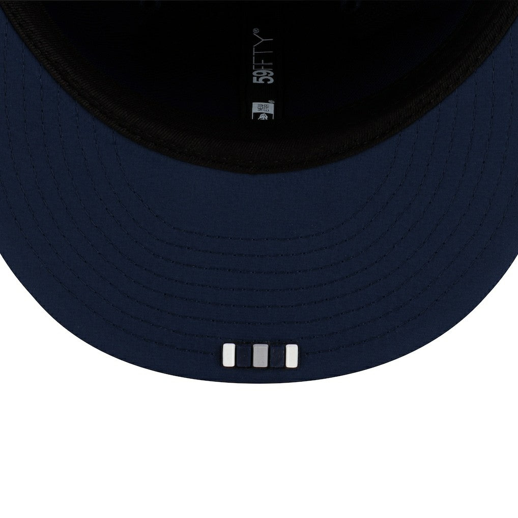 Dallas Cowboys New Era 2025 Sideline 59FIFTY Fitted Hat Navy