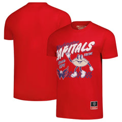 NHL Washington Capitals Mitchell & Ness Local Food T-Shirt - Red