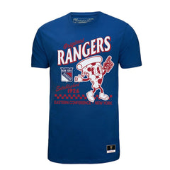 NHL New York Rangers Mitchell & Ness Local Food T-Shirt - Blue