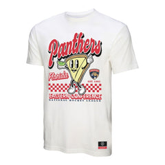 NHL Florida Panthers Mitchell & Ness Local Food T-Shirt - White