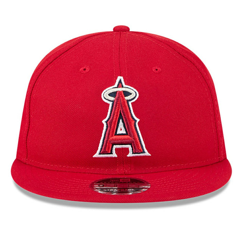 Los Angeles Angels New Era Baseball Hall of Fame Retro Crown 9FIFTY Adjustable Hat - Red Hats
