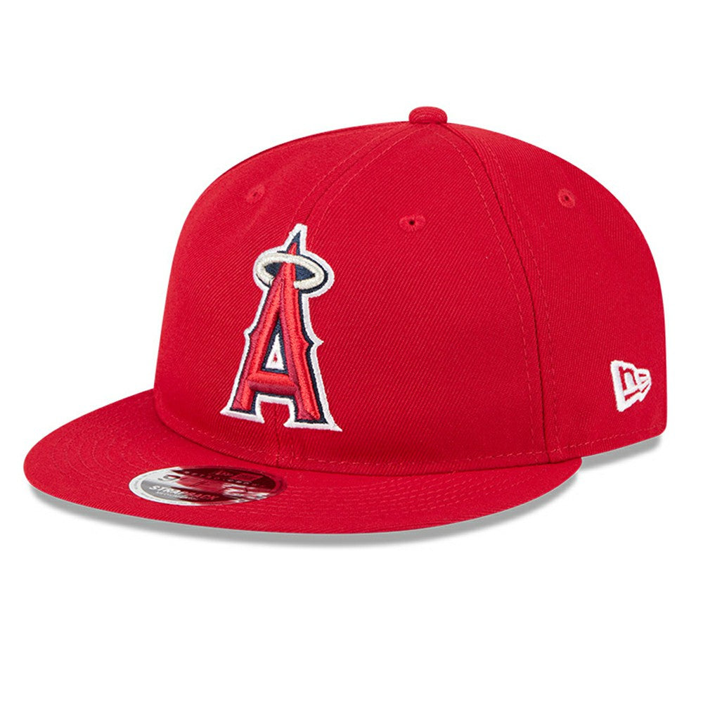 Los Angeles Angels New Era Baseball Hall of Fame Retro Crown 9FIFTY Adjustable Hat - Red Hats