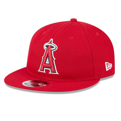 Los Angeles Angels New Era Baseball Hall of Fame Retro Crown 9FIFTY Adjustable Hat - Red Hats