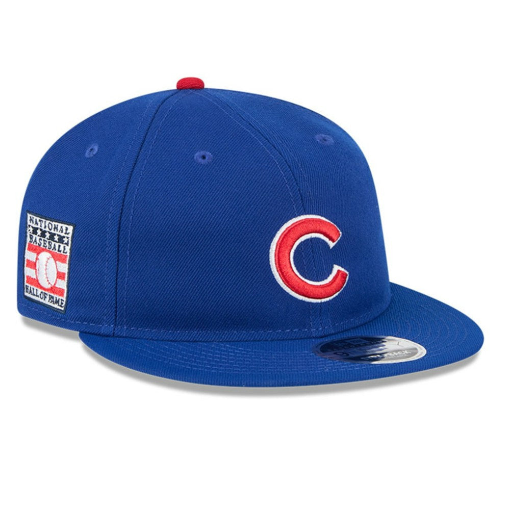 Chicago Cubs New Era Baseball Hall of Fame Retro Crown 9FIFTY Adjustable Hat - Royal Hats
