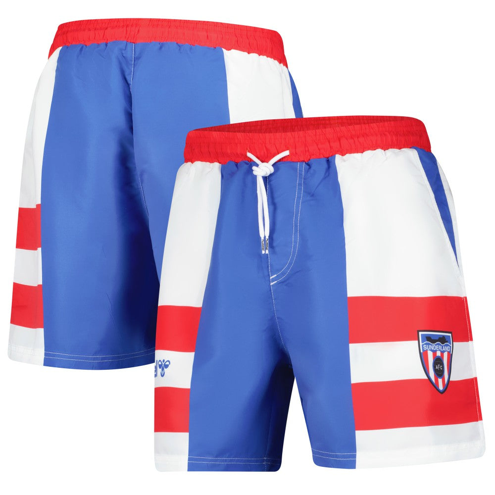 Sunderland Hummel Away Swim Shorts Blue