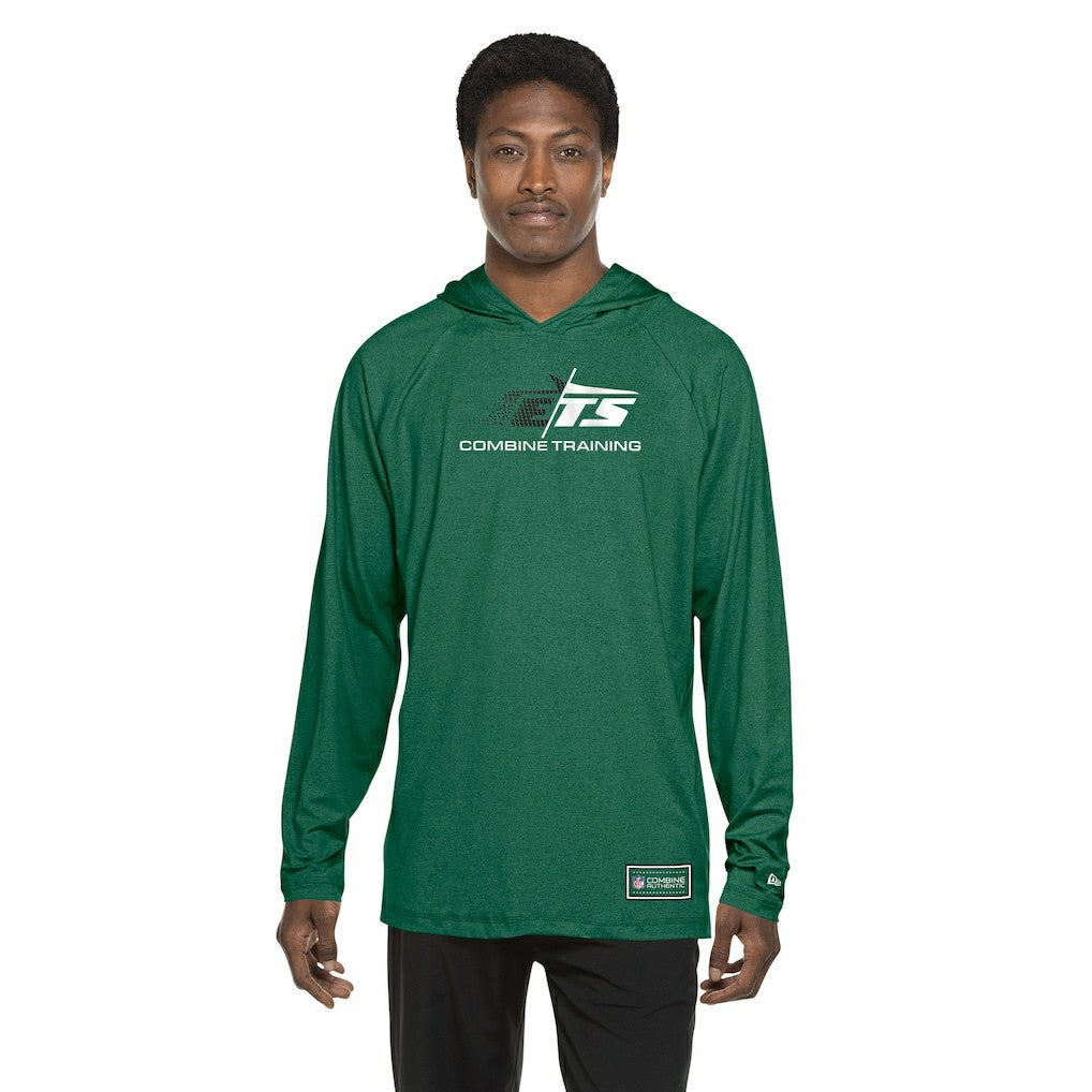 New York Jets New Era Functional Fandom Hoodie Green